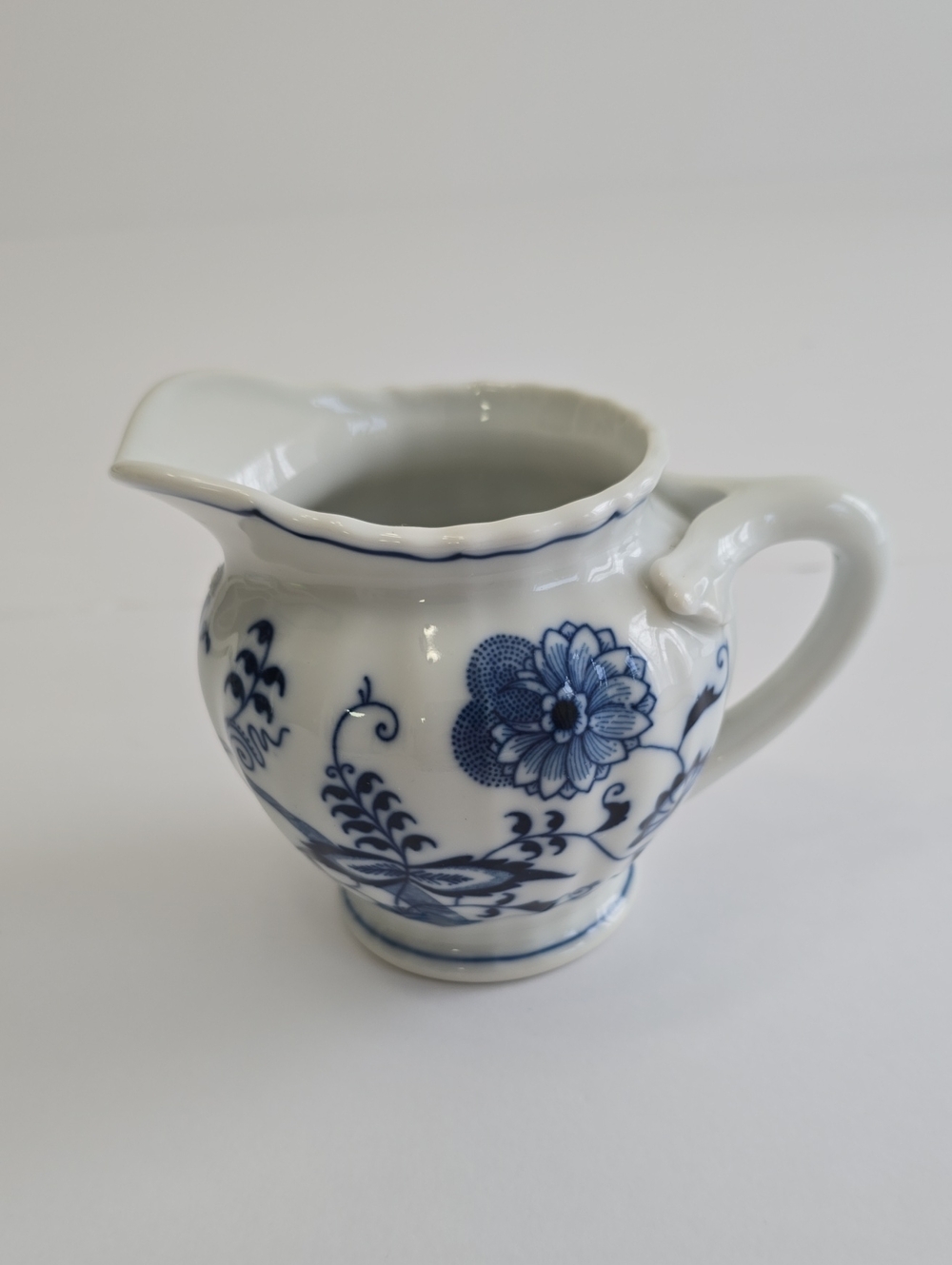 Vintage Blue Danube Blue Onion Cream Pitcher Porcelain Japan